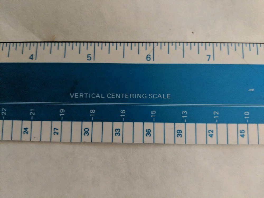 Vydec Horizontal Centering Scales 019000