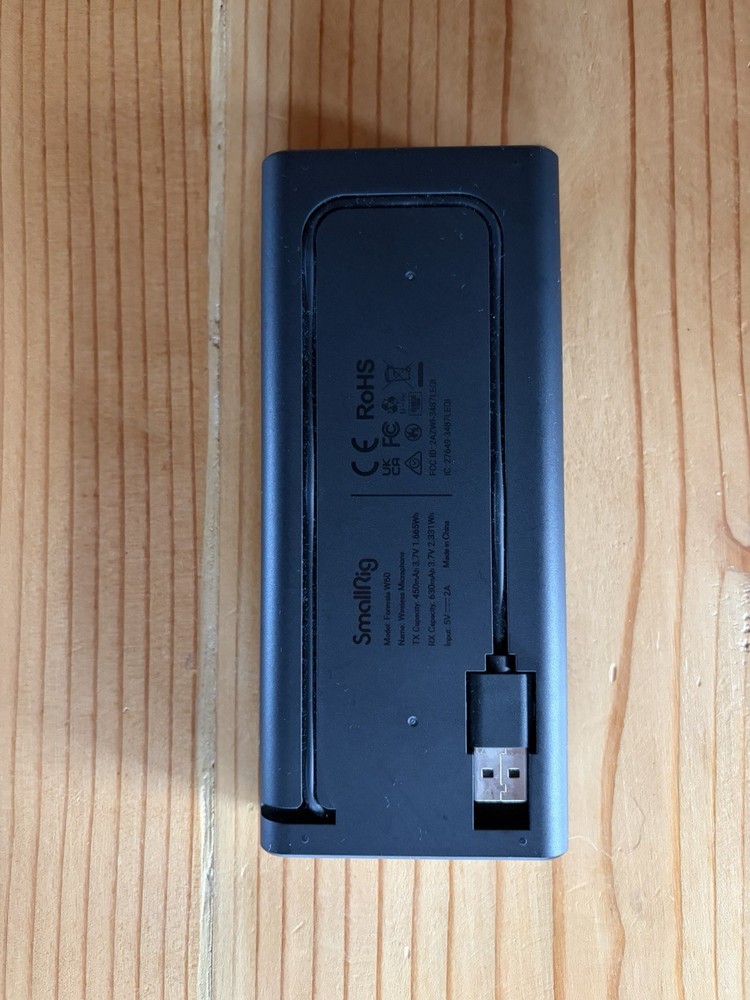 SmallRig Forevala W60 Wireless Microphone for iPhone/DSLR/Mirrorless Cameras