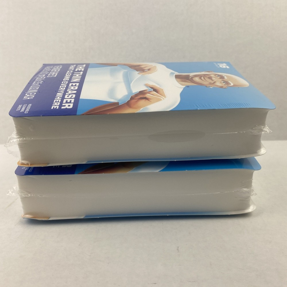 Mr. Clean Magic Eraser SHEETS 16 Count / 32 Total Thin Dry Sheets Multiple Avail