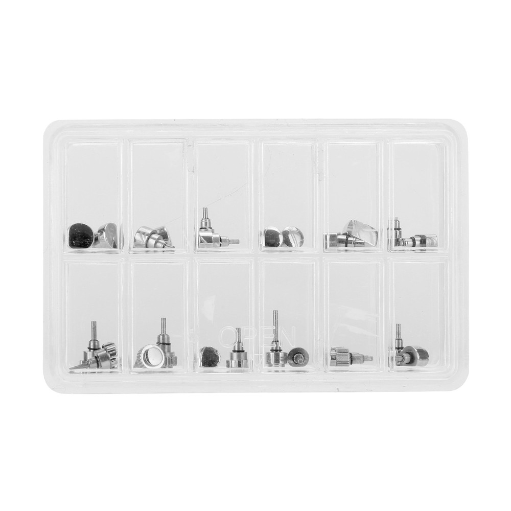 1 Box Watch Button Watch Pusher Press Button Watchmaker Repairing Accessory WT