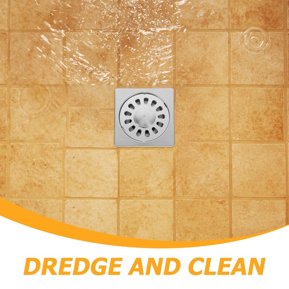 Floor Drain Stainless Steel Double Use Drainer for Kitchen Bathroom