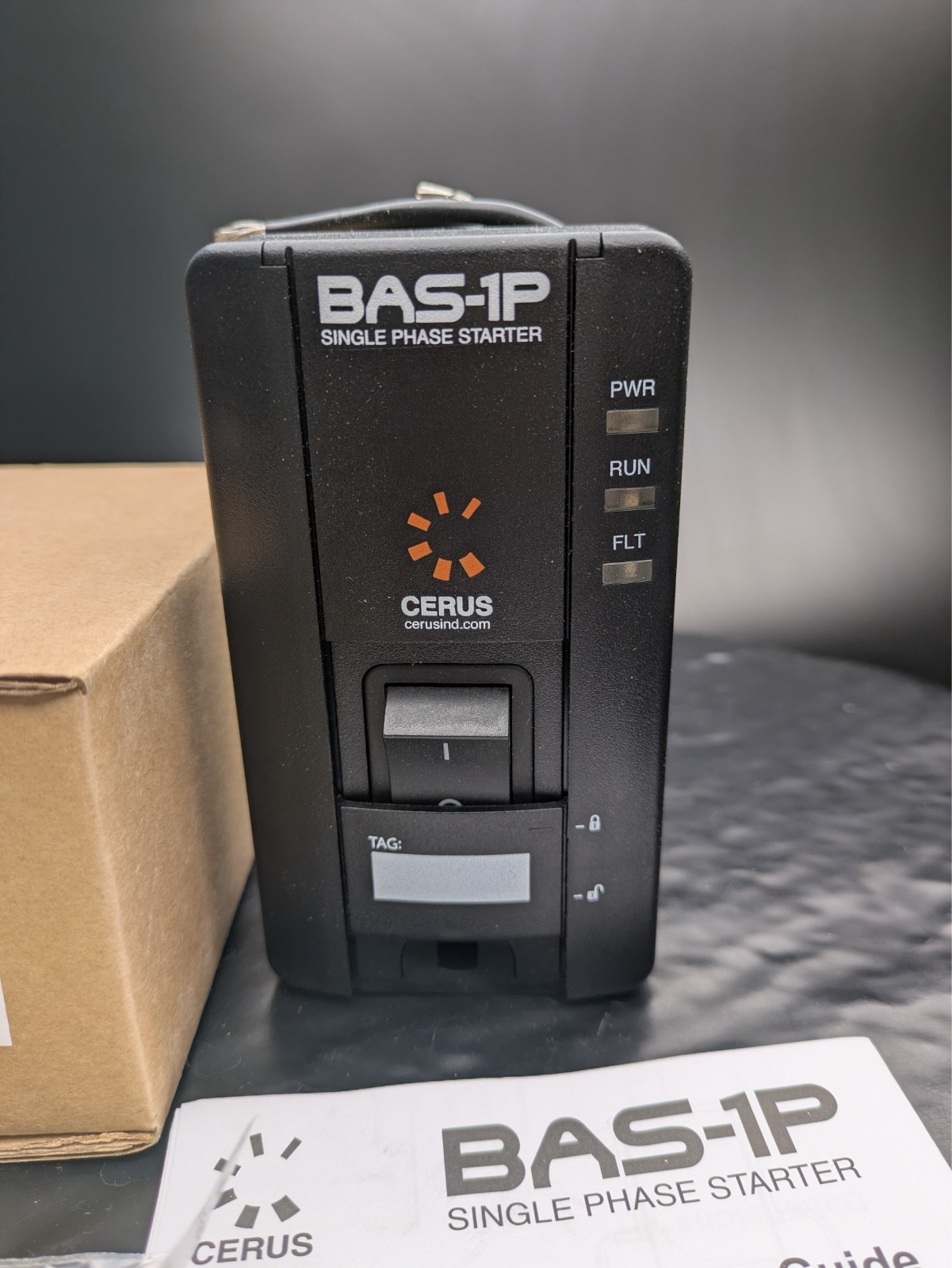BAS-1P SINGLE PHASE BUILDING AUTOMATION MOTOR STARTER CERUS NEW IN BOX