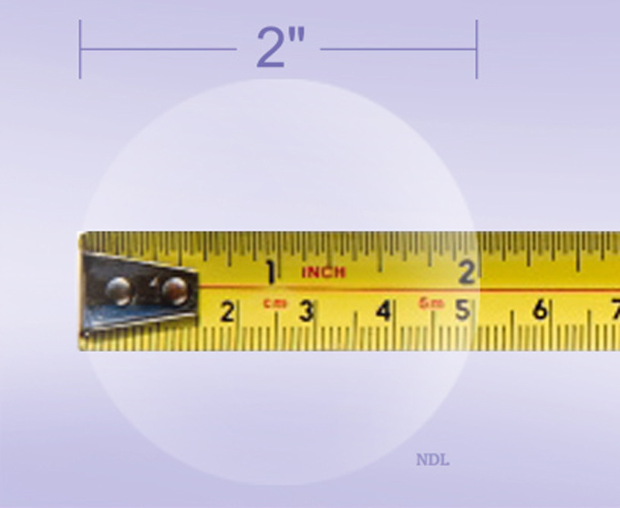 2" Round Seals Super Gloss Clear for Small, Medium Box or Large Envelopes