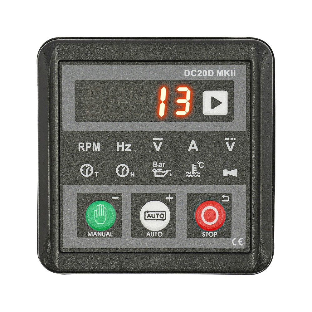 Dc20d Mkii Genset Controller Generator Electronic Controller W/ Cable For Engine