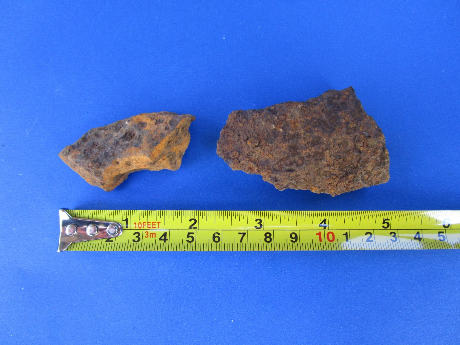 Civil War Relic Conical Artillery Shell Fragments X2, dug, Chattanooga, TN