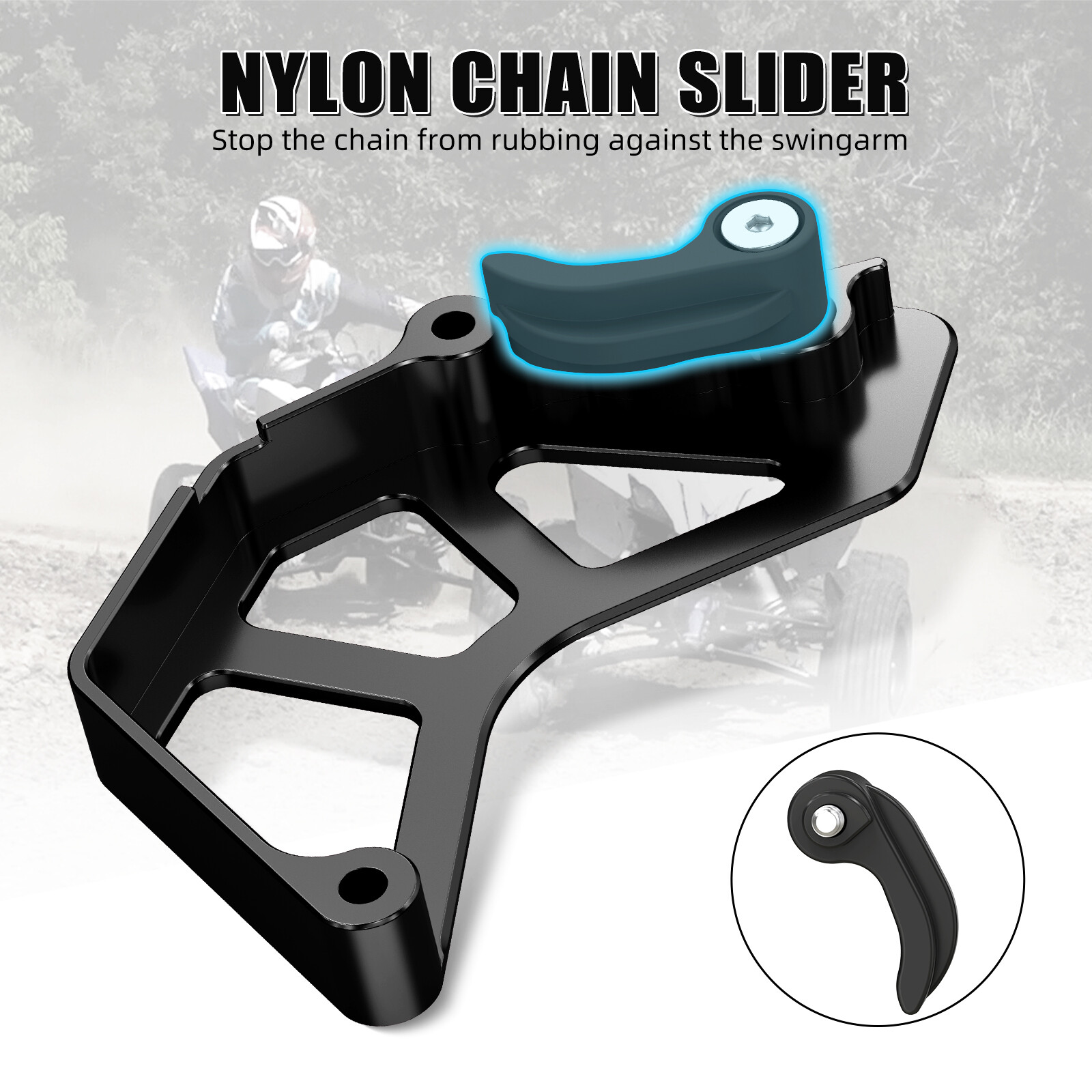 For Yamaha Raptor 700 700R Case Saver Sprocket Cover Guard 2006-2025 NICECNC