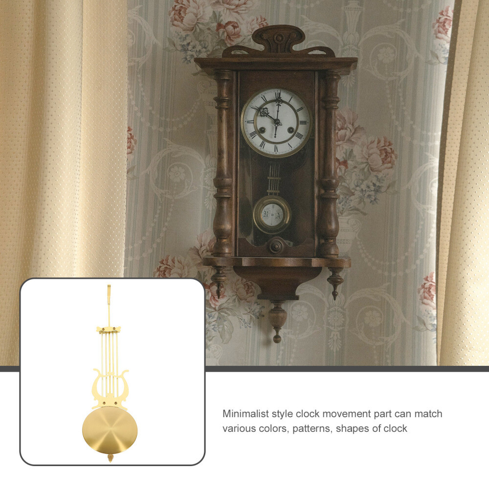 Metal Clock Pendulum Floor Standing Replacement Supply Grandfather Component