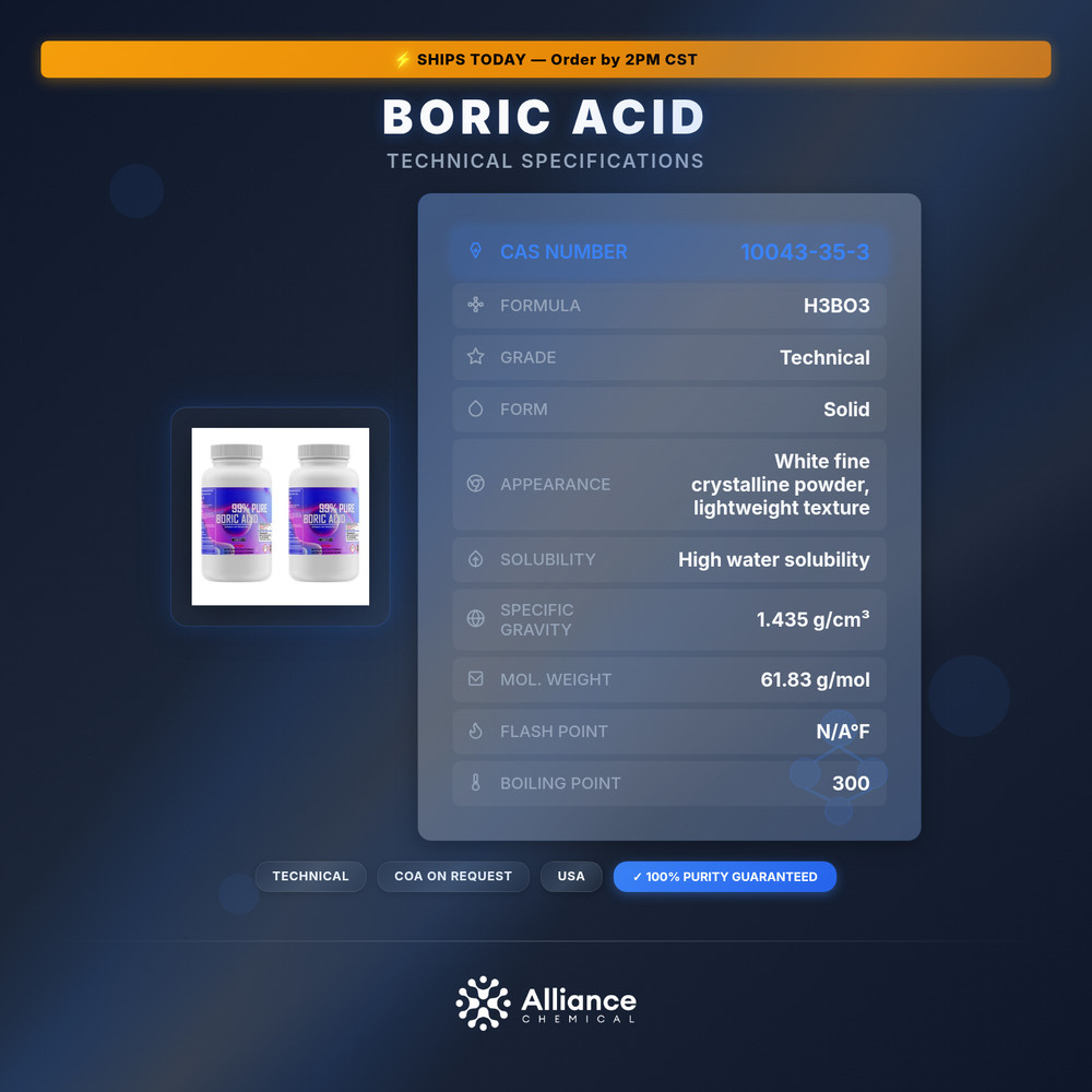 Boric Acid - 2 Pack (4 lbs.)