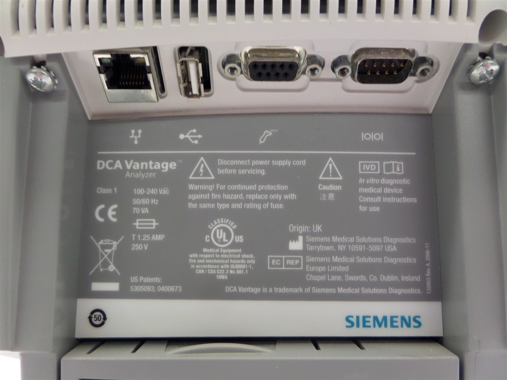 Siemens DCA Vantage Analyzer V 2.0.0.0