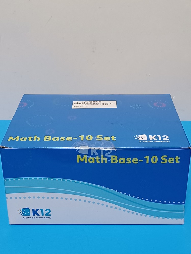 NEW▪︎Math Base- 10 Set, Math 2-D Shapes + Math Snap Cubes - Homeschool Full set