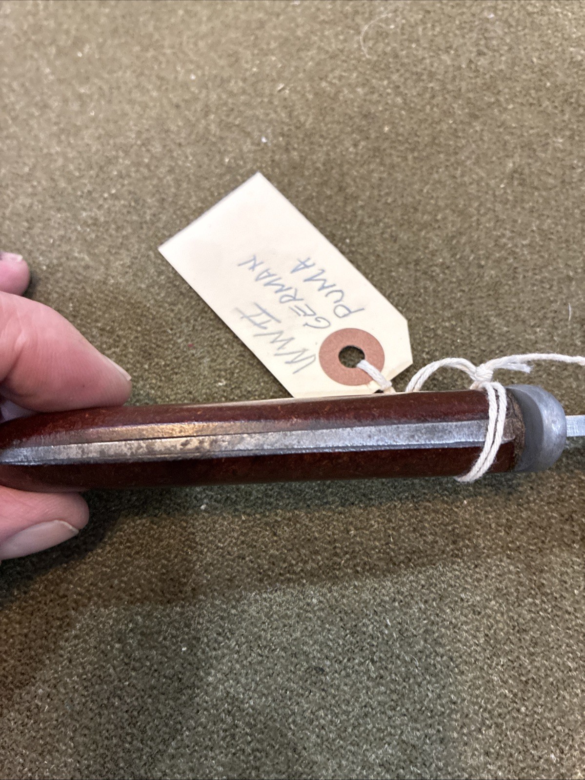 WW2 GERMAN TRENCH KNIFE PUMA