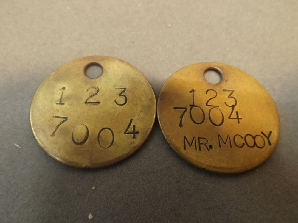 WORLD WAR I DOG TAGS