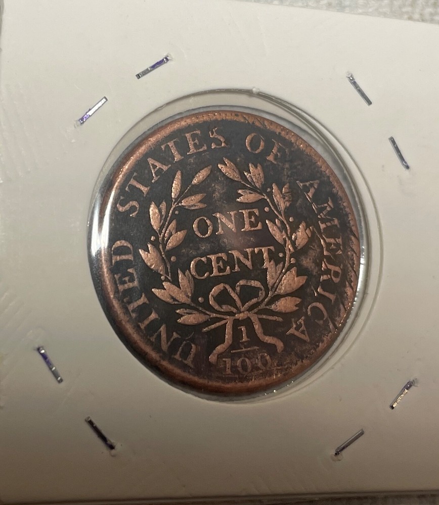 1803 Draped Bust Cent Small Date, Large Fraction