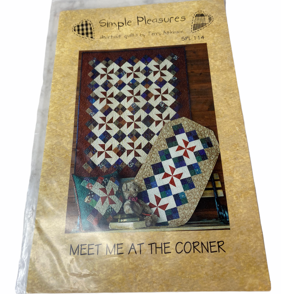 MEET ME AT THE CORNER quilt pattern by Simple Pleasures