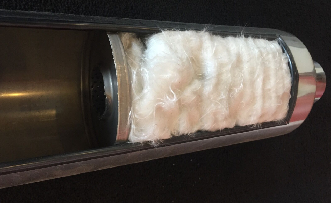 ZZPerformance 2.5" Ultra Quiet Small Exhaust Resonator Stainless Triple Chamber