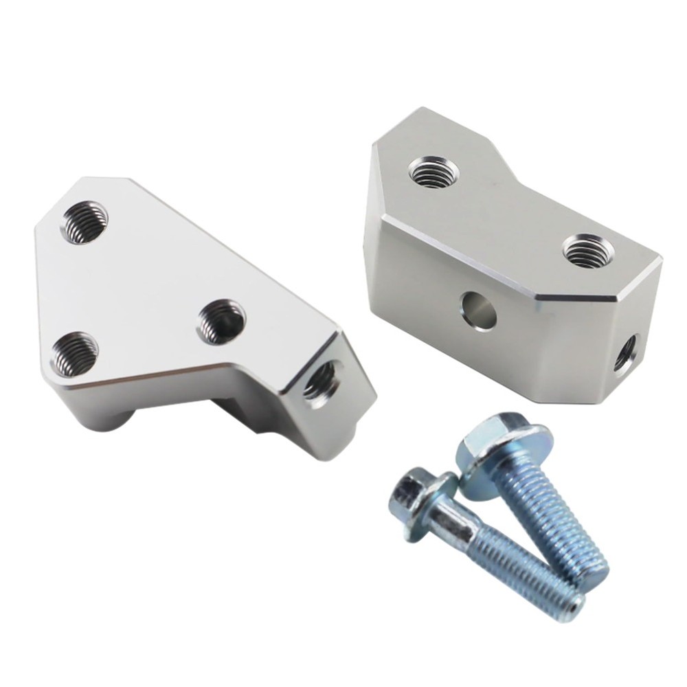 Knock Sensor Relocation Bracket Kit For GM Gen III LS V8 Engine 97-07 LS1 LQ4