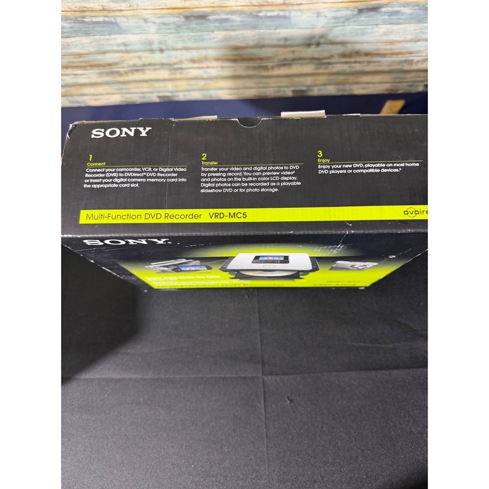 Sony VRD-MC5 DVDirect Multi-Function DVD Recorder White NEW Original Box