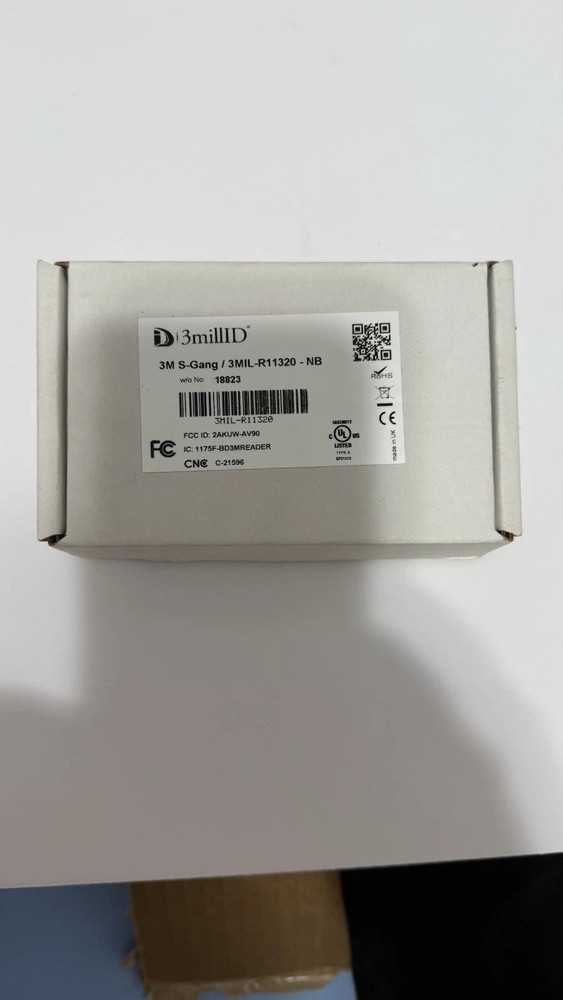3millID 3MIL-R11320-NB US Single Gang, Bluetooth Mobile Reader & Multi Class