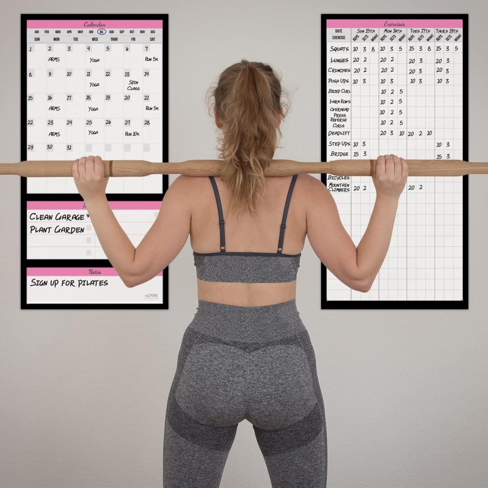 Weekly Planner Pad - Notepad Scheduling System - Dry Erase Board, Task List, ...