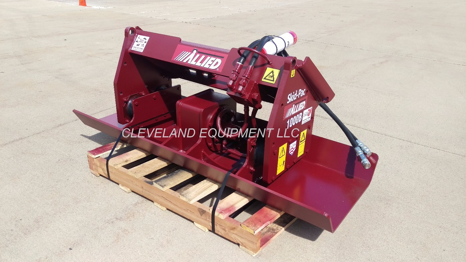 NEW ALLIED SKID-PAC 1000B VIBRATORY TAMPER PLATE COMPACTOR SKID STEER ATTACHMENT