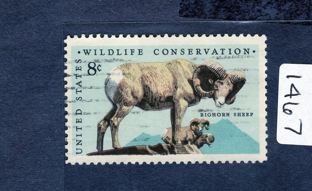 1972 Stamp #1467 Bighorn Sheep Used