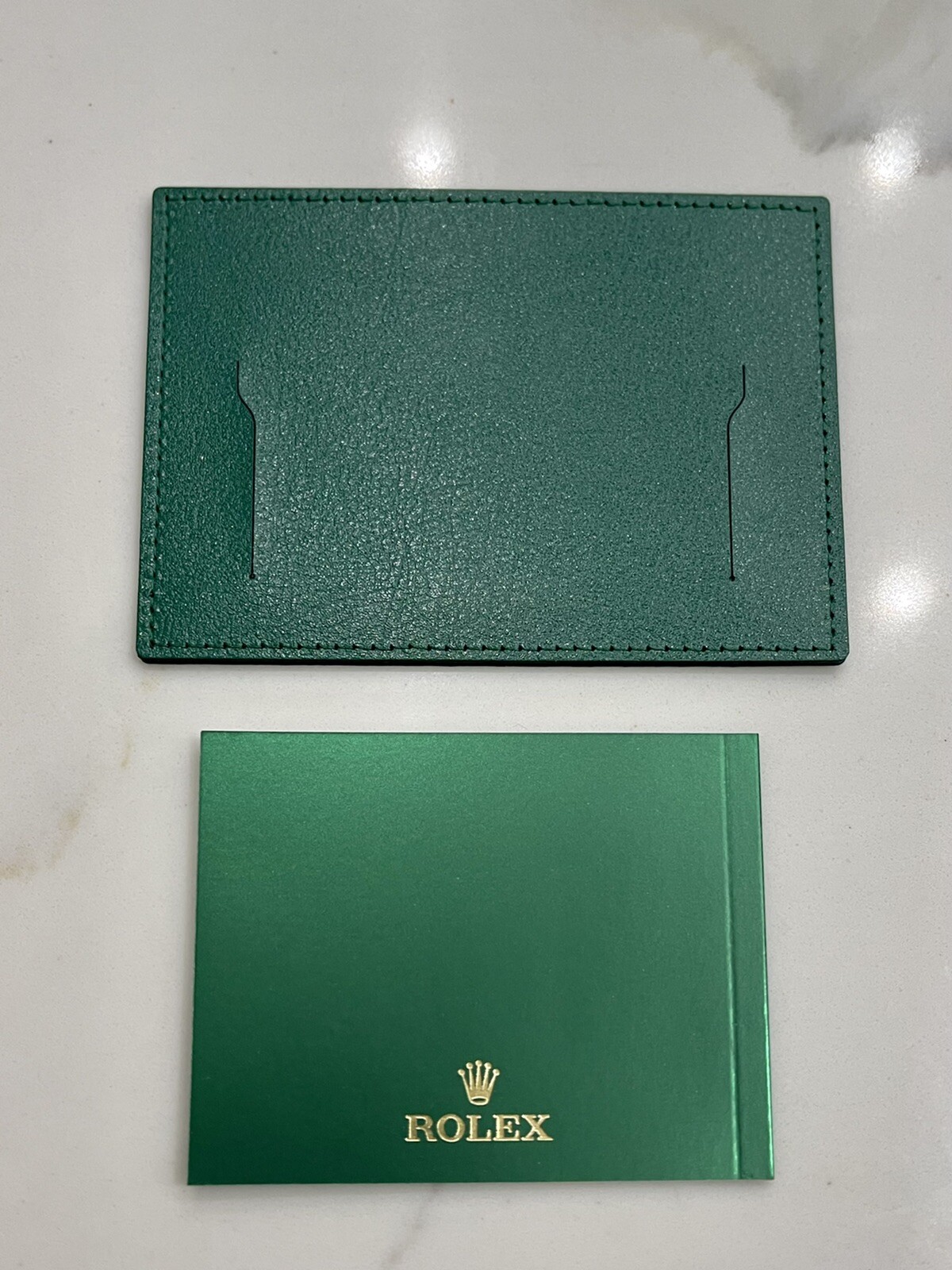 100% Genuine Rolex Card Holder Guarantee Manual Booklet New Style 2020- NOW *NEW