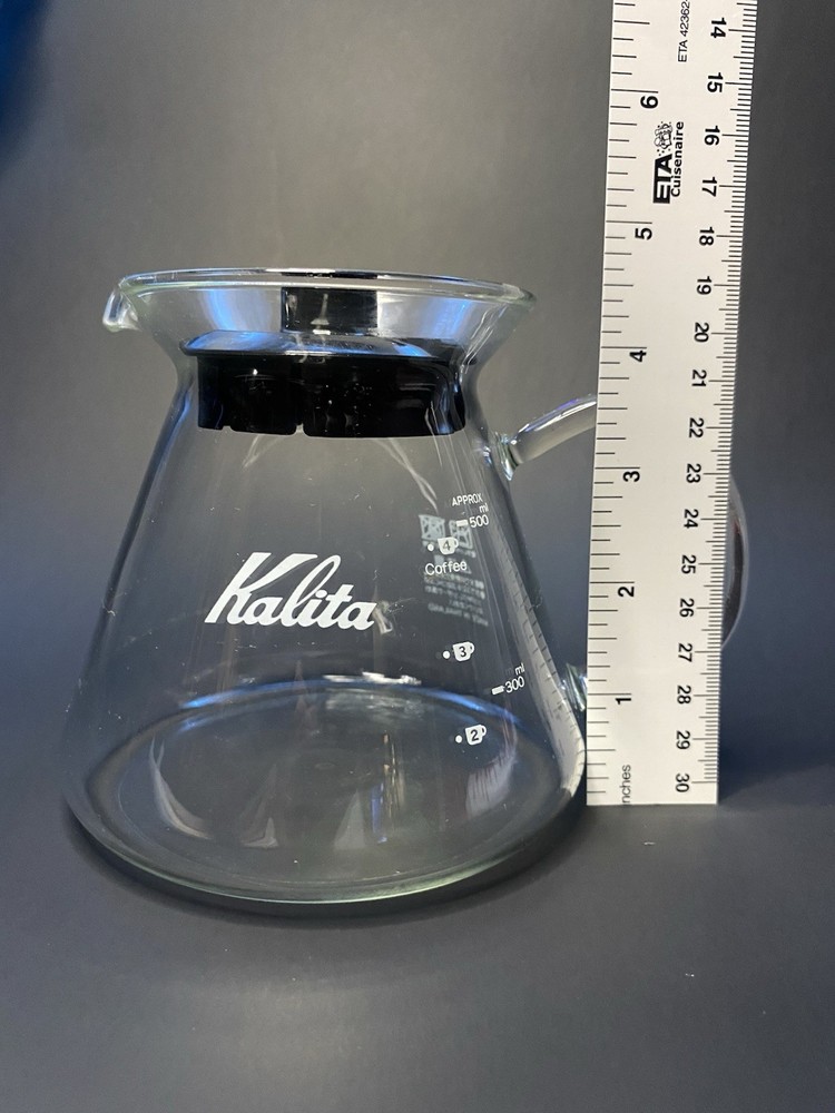 Kalita Wave Glass Coffee Server 500ml