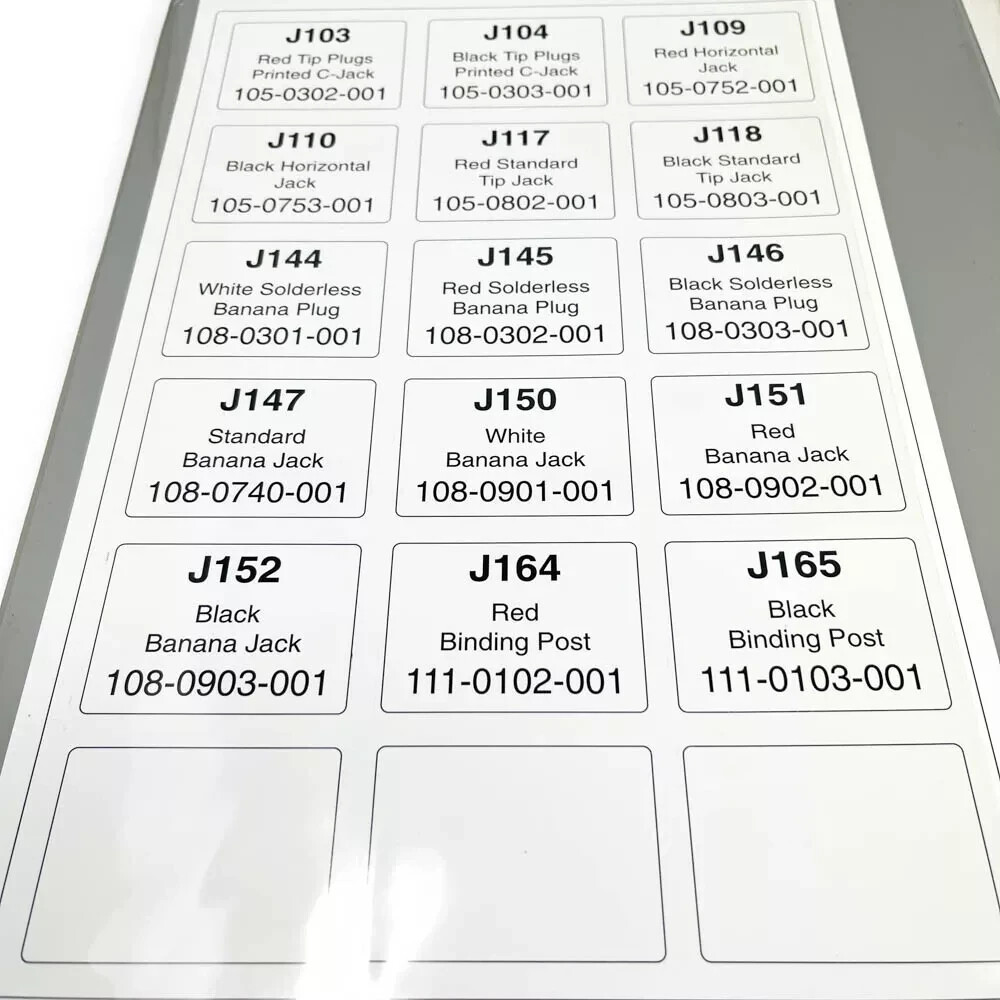 Digi Key J100-KIT-ND Plug, Jack Kit - Jacks, Plugs, Banana Jacks Binding Posts