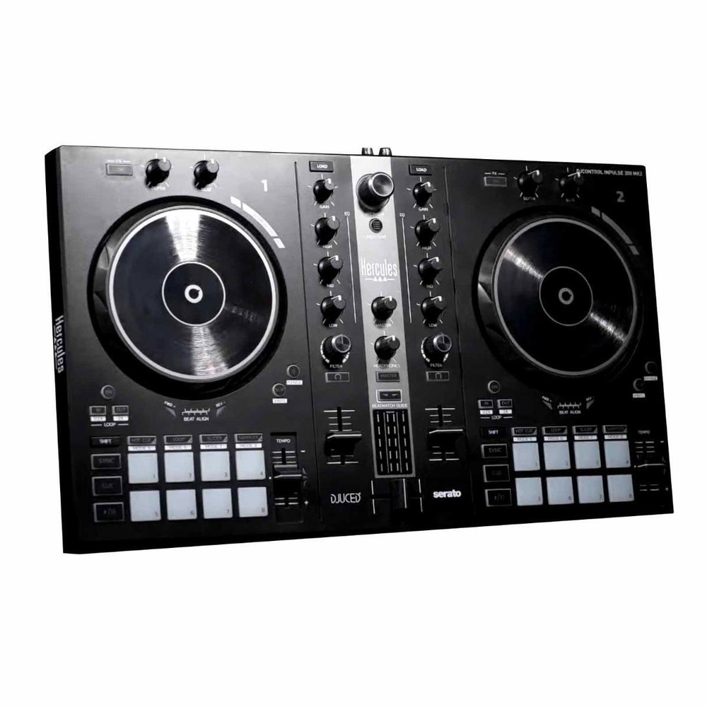 Hercules DJControl Inpulse 300 MK2 DJ Controller with Serato DJ Lite