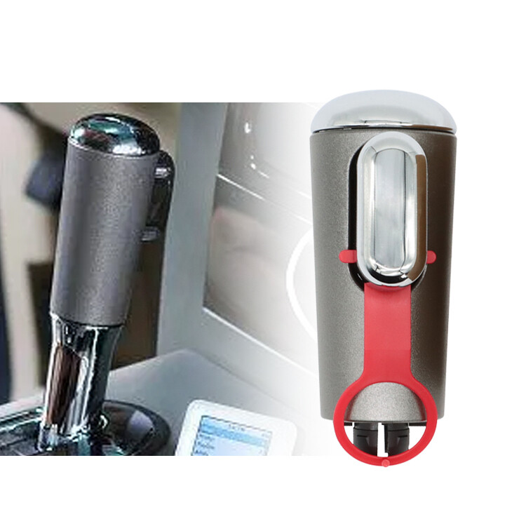 4L3Z7213BA Chrome Shifter Handle Knob w/Top Cap Button for 04-06 Ford F-150 Knob