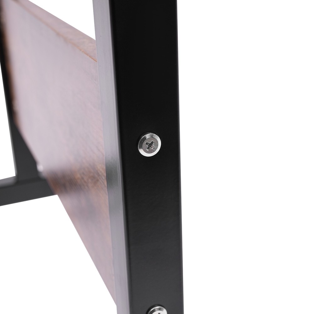 Floor Mount Portable Laptop Desk Rolling Computer Stand Adjustable Height