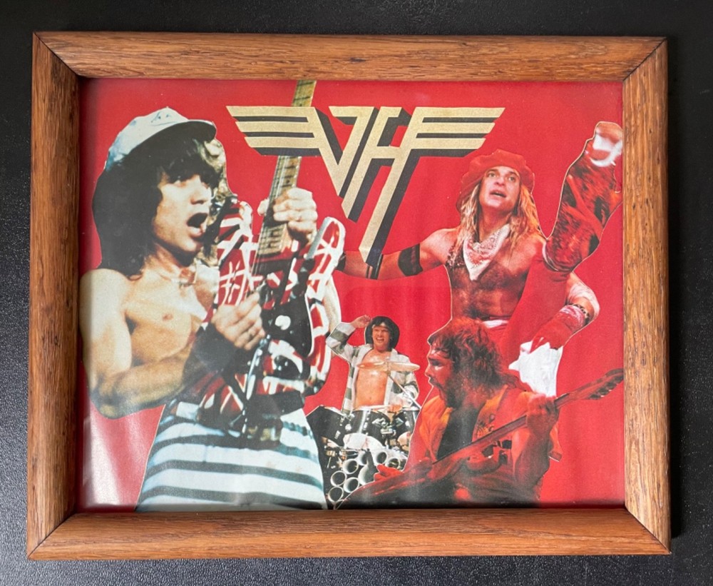 VAN HALEN ORIGINAL 80s Carnival Fair Prize DIVER DOWN 1982 1983