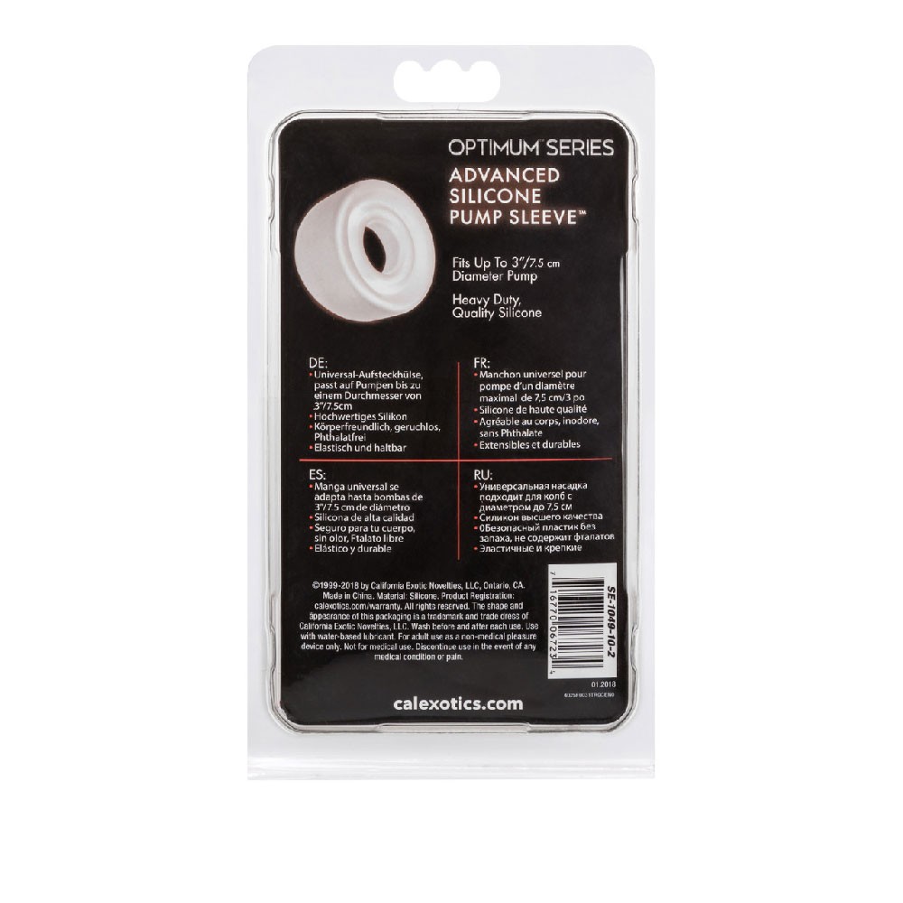 Calexotics Advanced Silicone Pump Sleeve Hp-Se1049102