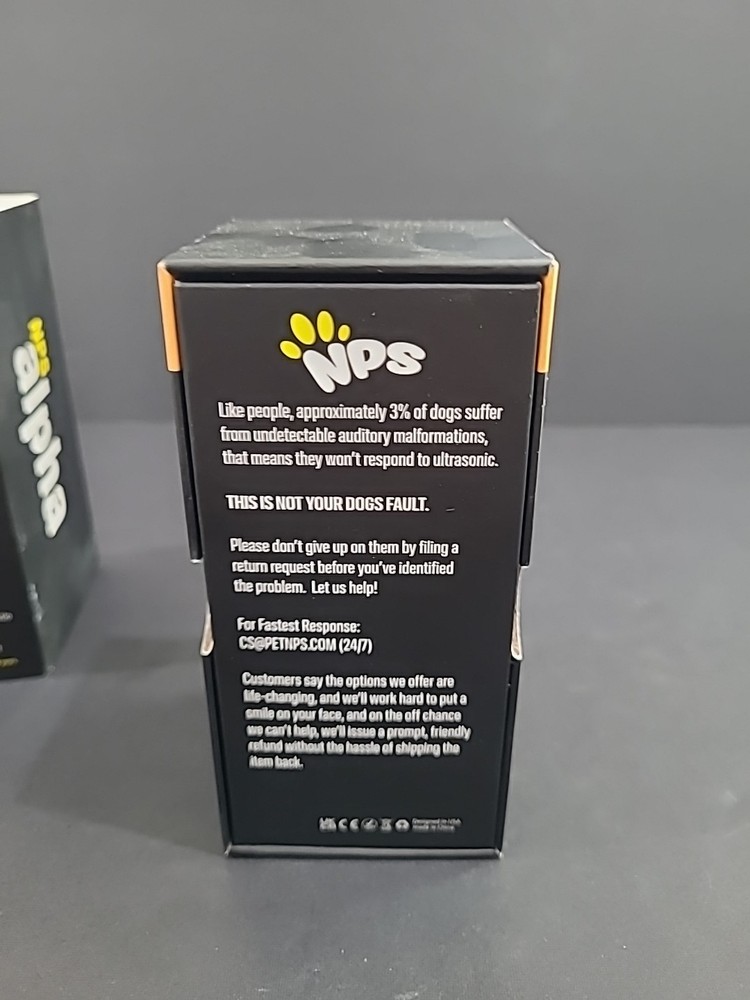 NPS Alpha Dog Behavior Trainer Anti Bark Tool Barking Control Handheld Device