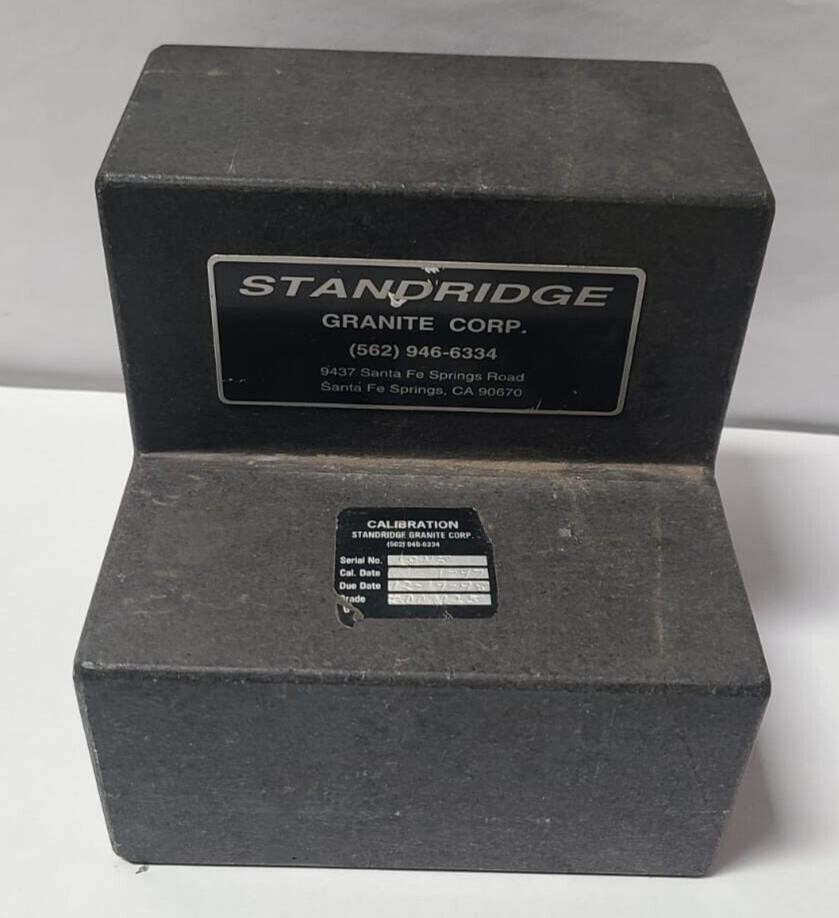 Standridge PRECISION Granite Step Inspection Plate