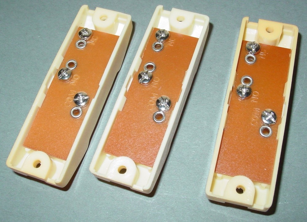 3 Panic Push Button Alarm Surface Mount Emergency Security Trigger Switches NOS