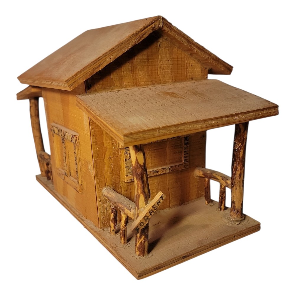 Bird House Made From Cedar