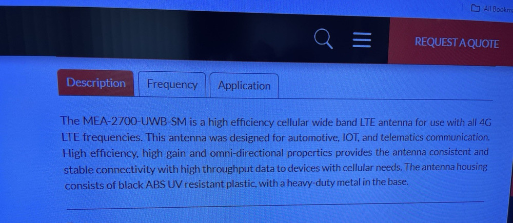 Maxtena Mrs-2700-UWB-SM
