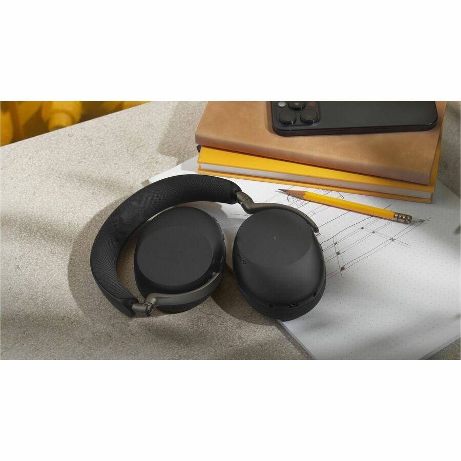 Jabra Evolve3 85 MS Teams Certified Wireless ANC Bluetooth Headset Black