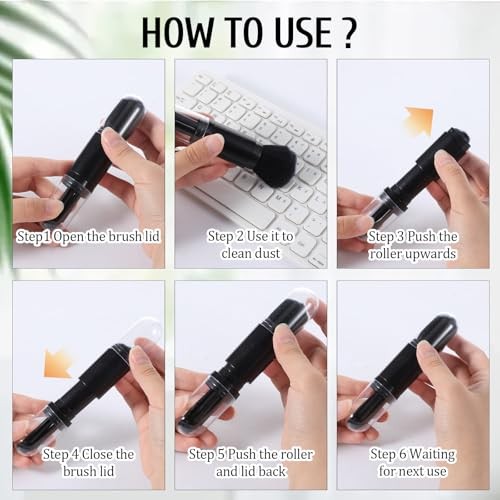 4 Pack Exquisite Duster Brush Kit, Mini Keyboard Cleaning Brushes Kit Model