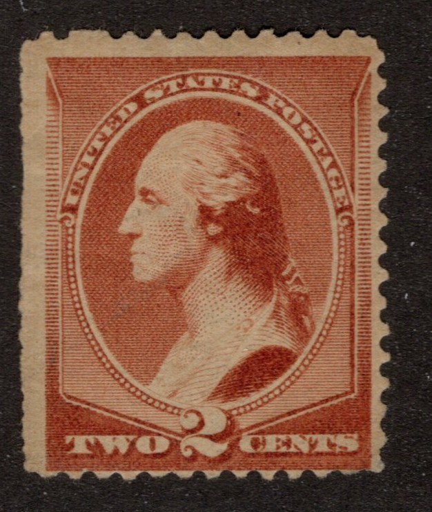 US Scott 210 Mint Hinged - Straight Edge - CV 45$