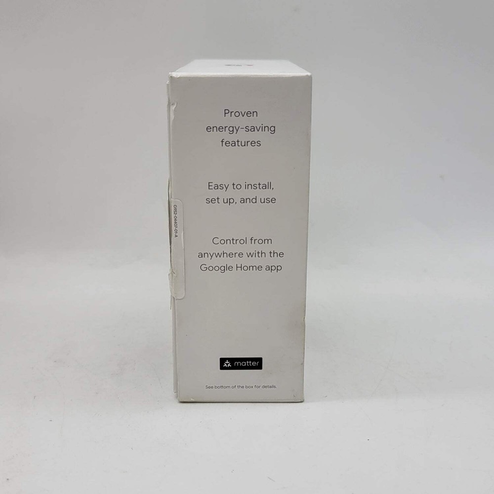 Google Nest Thermostat Snow GA01334