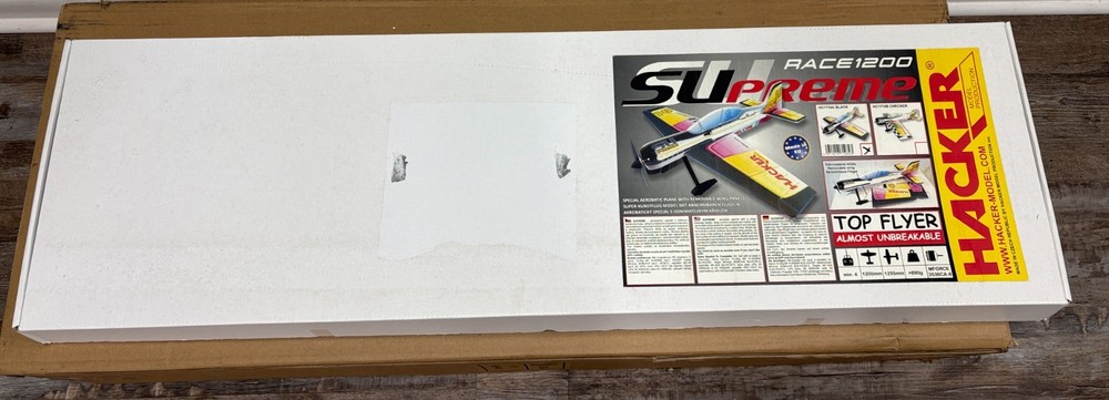 Hacker Models 48" EPP SUpreme w/ removeable wings RC Airplane NIB