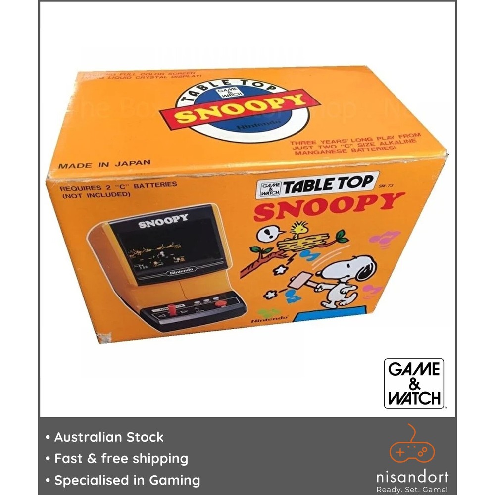 Nintendo Game & Watch Table Top Box Protector - Australian seller