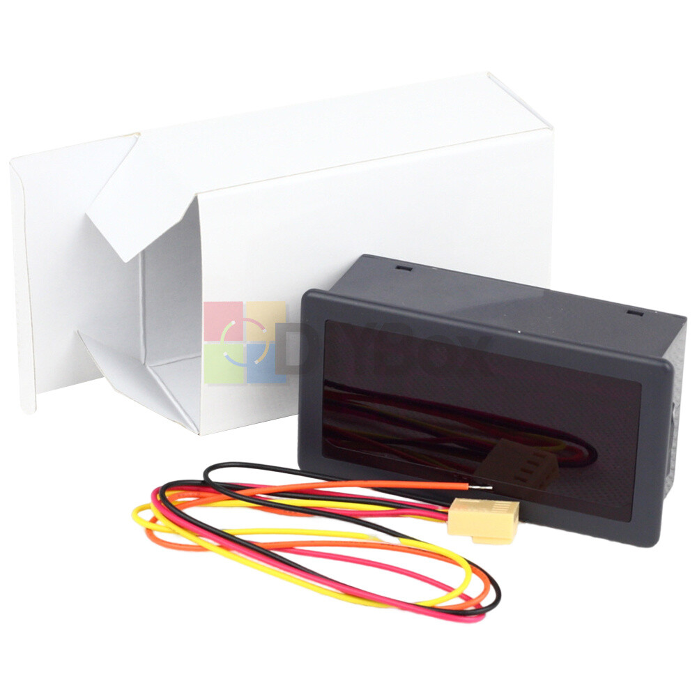 5166FR Frequency Meter 5-Digit Red Tachometer Switch Speed Counter DC 5/12/24V