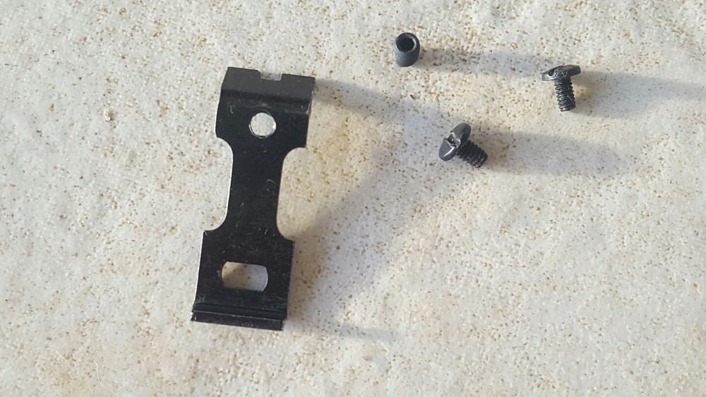 3 Benjamin pistol elevation sight screws (only) steel black oxide