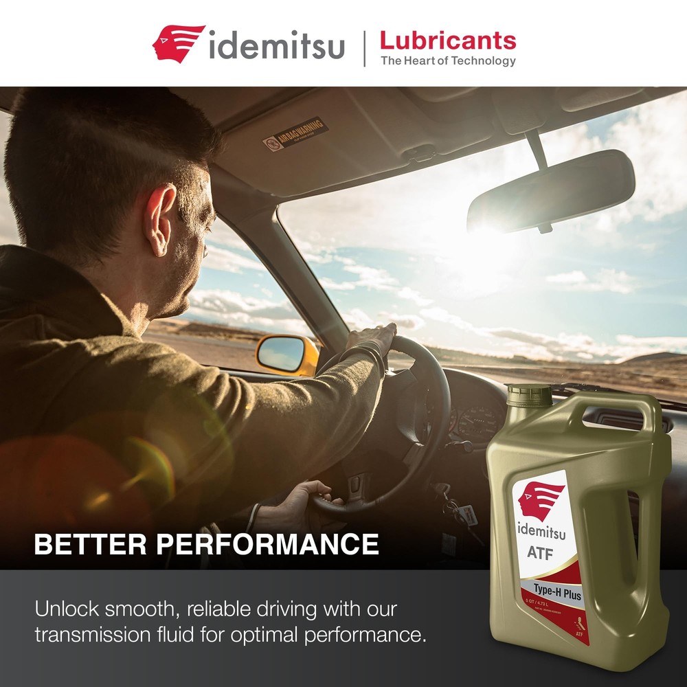 Idemitsu Type-H Plus Full Synthetic Automatic Transmission Fluid 5 Qt (1 Pack)