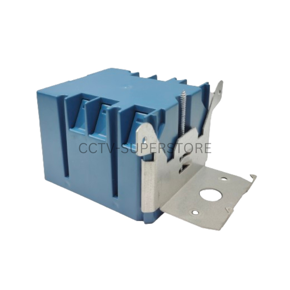 5-Pack 2-Gang New Work ETL Electrical Boxes 34 Cu In Adjustable Bracket Mount