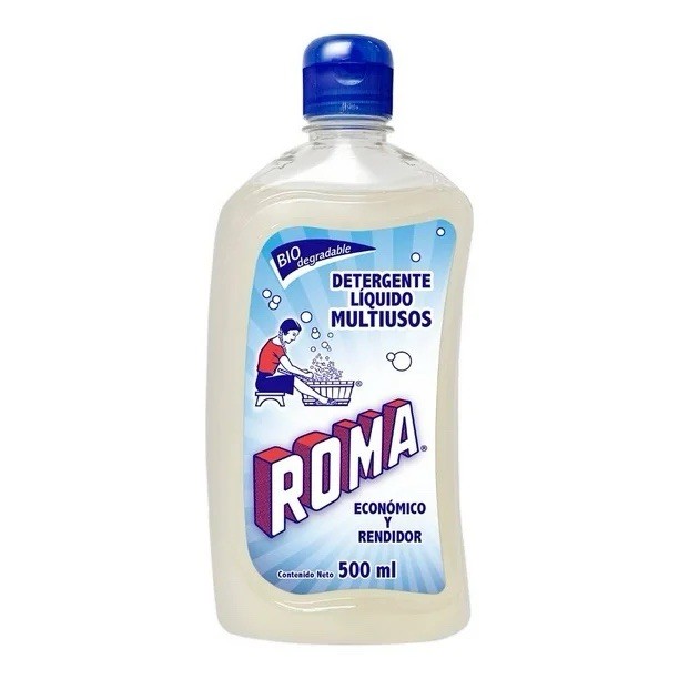 FOCA, ROMA, CARISMA & BLANCA NIEVES 🇲🇽 Liquid Laundry Detergent, 500ml, 4 Pack
