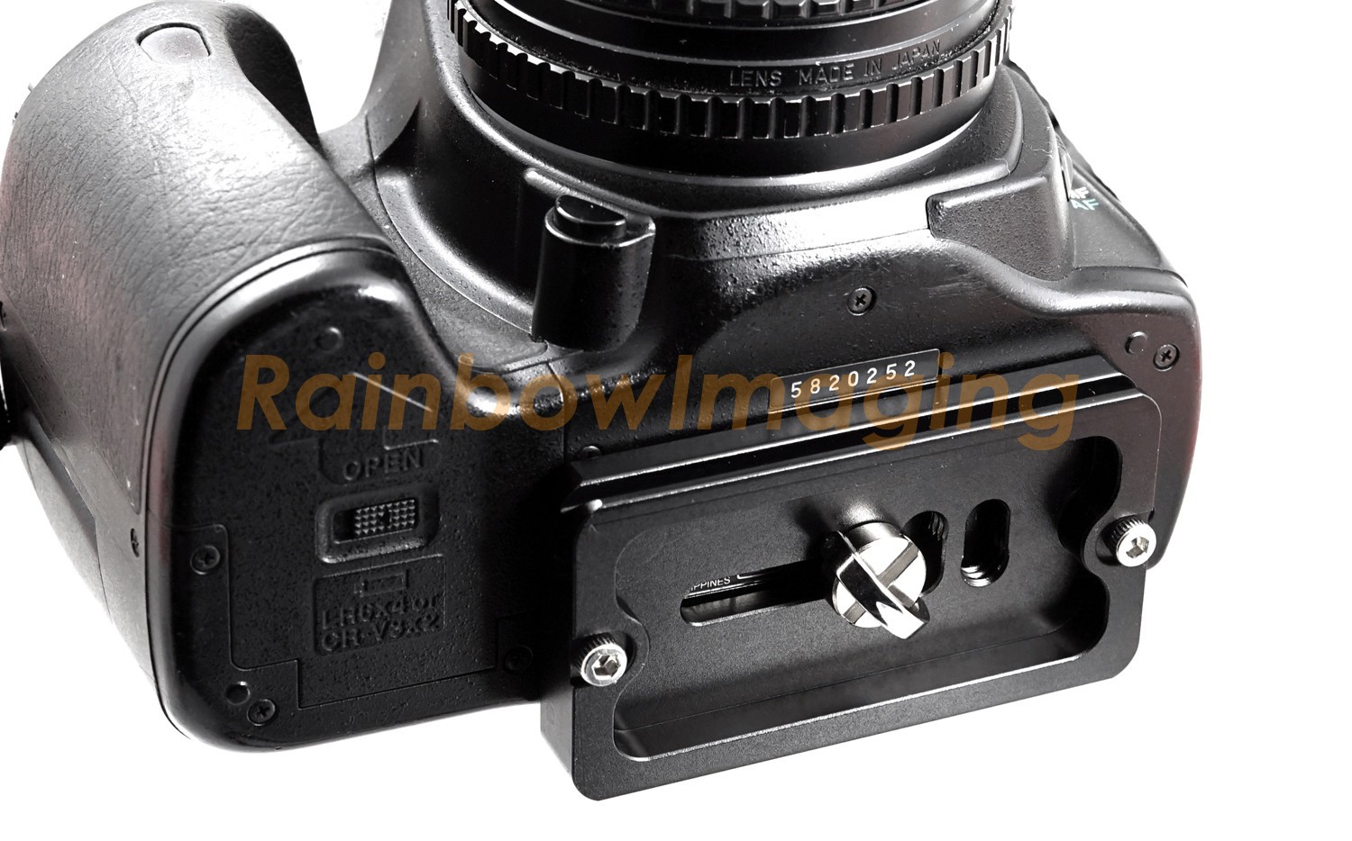 2 x 70mm Quick Release Plate Arca-Swiss Type for Canon Nikon Sony Fujifilm DSLR
